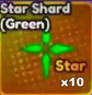 10 Star Shard (Green) купить