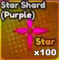 100 Star Shard (Purple) купить