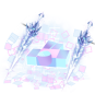 Dual Vaporwave Blade Emote купить