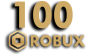 100 Robux