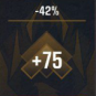 +75 level to Gold Pass