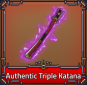 Authentic Triple Katana купить