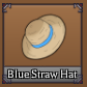 Blue Straw Hat купить