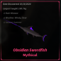 Obsidian Swordfish купить