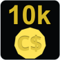 10.000 (10K) C$ купить