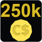 250.000 (250K) C$ купить