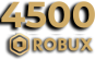 4500 Robux купить