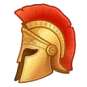 The Roman helmet