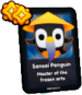 Sensei Penguin Card