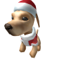 Santa Dog