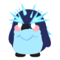 Frozen Penguin Sticker