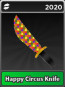 Happy Circus Knife