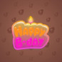 B-Day Candle #74893