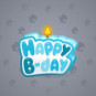 B-Day Candle #169521