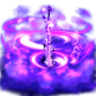 Purple Oni Katana Explosion