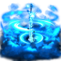 Blue Oni Katana Explosion