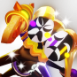 Gilded Jester Puppet
