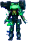 Futuristic Titan TV Man
