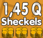 1,45 Q (1,45 квадриллиона) монет