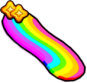 Rainbow Hoverboard