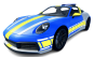Police Porsche 911 Targa (992)