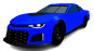Chevrolet Camaro ZL1 NASCAR Car