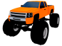 Chevrolet Silverado Extended Cab "Monster Truck"