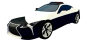 Police Lexus LC 500