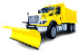 International WorkStar Snow Plow