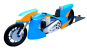 King Racing Top Fuel Bike