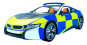 Police BMW i8 Roadster