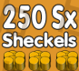 250 Sx (250 сикстиллионов) монет