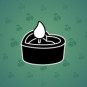 Love Candle #9506