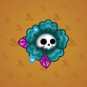 Skull Flower #6835