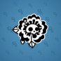 Skull Flower #8763