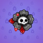 Skull Flower #7720