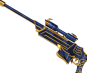 Blue Rhinestone Sniper