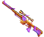 Purple & Gold Mermaid Sniper
