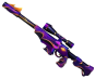 Purple & Orange Fang Sniper
