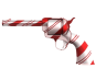 Red Candy Cane Gun