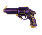 Purple Rhinestone Gun