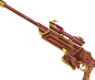 Red Rhinestone Sniper