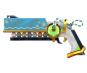 Blue Ornament Gun
