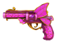 Pink Flutter Gun
