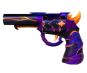 Purple & Orange Fang Gun