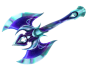 Blue Nebula Knife