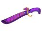 Purple Flutter Knife
