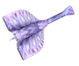 Purple Ice Pegasus Knife