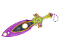 Purple Ornament Knife