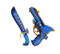 Blue Flutter Set